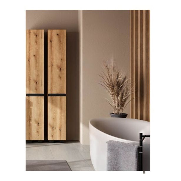 VISOKA OMARICA KOLPA SAN HARMONY H 1892/300 LG Z VRATI SVETLO SIVI