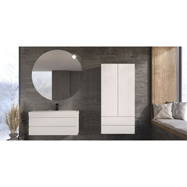 VISOKA OMARICA KOLPA SAN N 1501/790 WH NAOMI VERTIKALNA