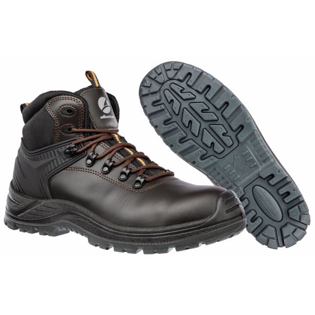 VISOKI DELOVNI ČEVLJI ALBATROS ENDURANCE MID ŠT. 39 S3 SRC RJAV/ČRN