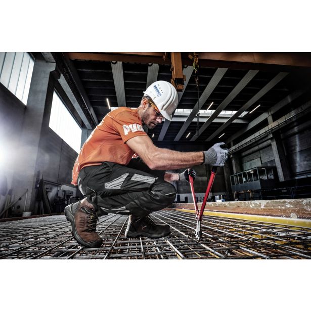 VISOKI DELOVNI ČEVLJI PUMA IRON HD BROWN MID S3S RJAVI ŠT. 39