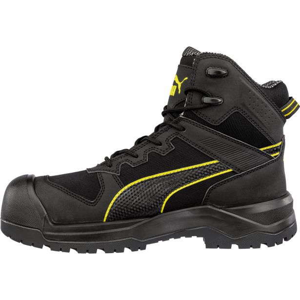 VISOKI DELOVNI ČEVLJI PUMA ROCK HD CTX MID S7S ČRNI ŠT. 39
