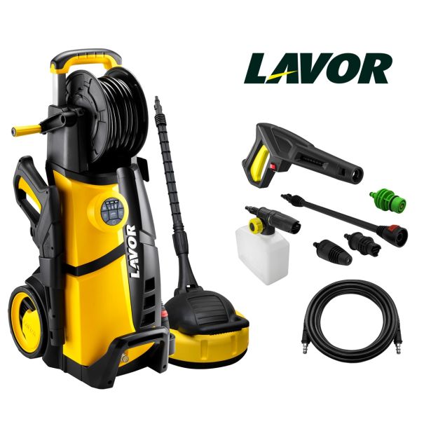 VISOKOTLAČNI ČISTILNIK LAVOR LVR4 PLUS 160 DIGIT+FOAM 2500W 160BAR 510L/H