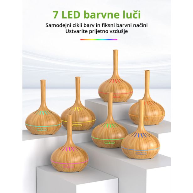 VLAŽILNIK ZRAKA ANJOU OLJNI DIFUZOR SVETEL LES ADA023-L