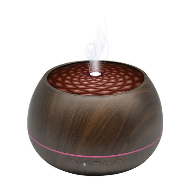 VLAŽILNIK ZRAKA PLATINET PADYM030, ETERIČNA OLJA IMITACIJA LESA TEMNA