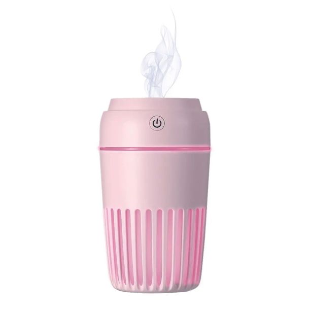 VLAŽILNIK ZRAKA PLATINET PMAH, LED LUČKA ROZA