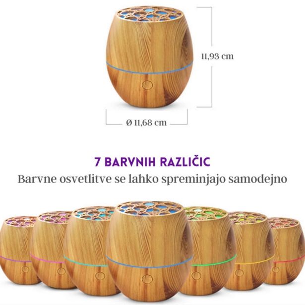 VLAŽILNIK ZRAKA TARK ULTRAZVO. DIFUZOR URANIJA