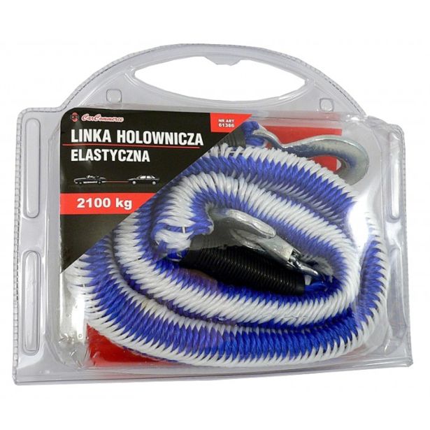 CARCOMMERCE ELASTIČNA VLEČNA VRV, DO 2100 KG