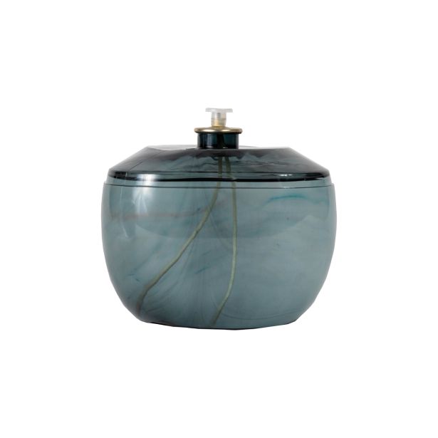 VLOŽEK ZA SVEČO NA TEKOČI VOSEK LINA ČRNA