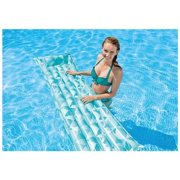 VODNA BLAZINA INTEX MOZAIK 183X69 CM RAZLIČNE BARVE