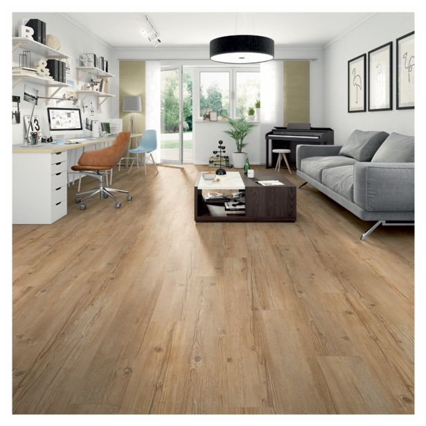 VODOODPOREN POD EGGER HOME DESIGN RUSTIČNI RJAVI BOROVEC EHD009 1295X192X5 MM