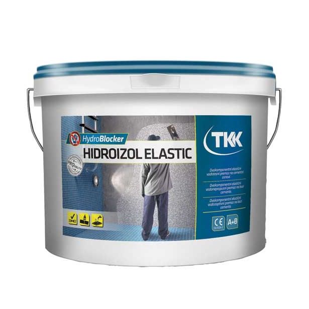 VODOTESNA MASA HYDROBLOCKER HIDROIZOL ELASTC 2K 8.3KG (A+B / 6+2.3 KG)