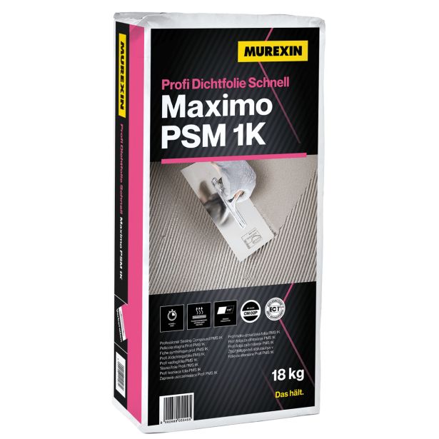 VODOTESNA MASA MUREXIN MAXIMO PSM 1K 18KG -HITROVEZNA CEMENTNA MASA