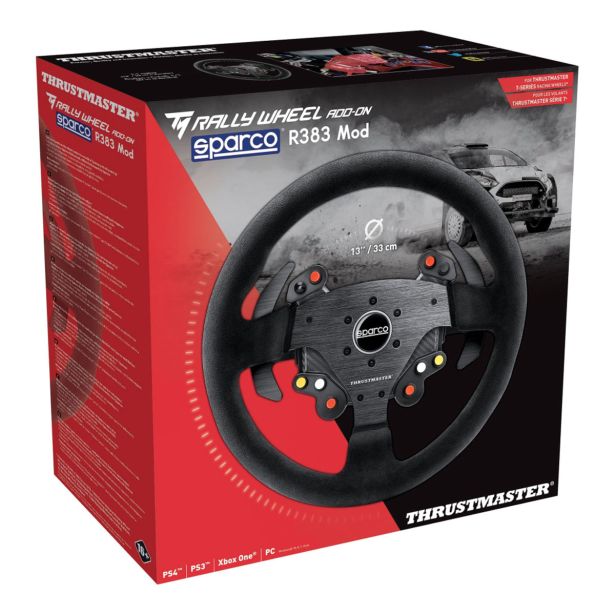 VOLAN THRUSTMASTER RALLY WHEEL ADD-ON SPARCO R383 MOD VOLAN