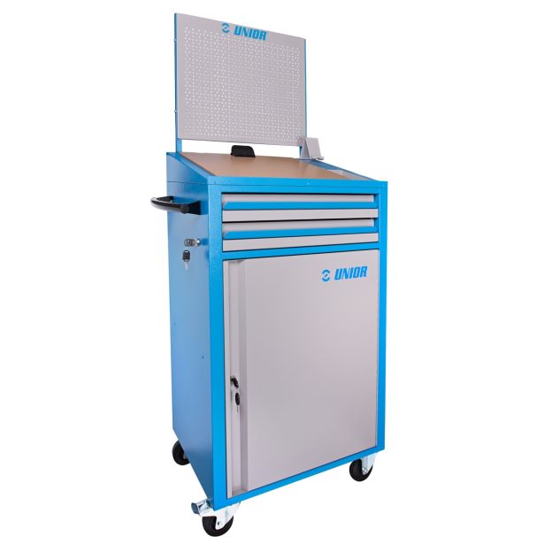 MOBILNI KONTROLNI VOZIČEK S STENO IN VRATI UNIOR ART. 994WD (628372)