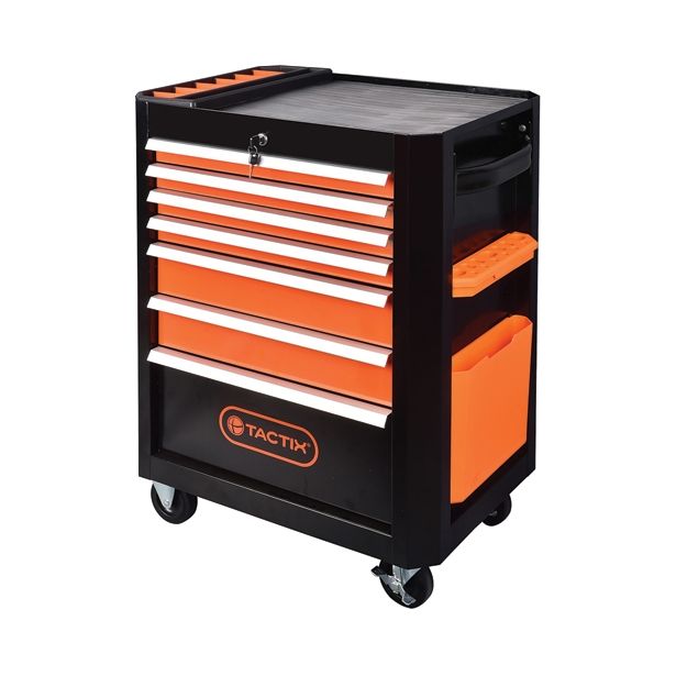 VOZIČEK ZA ORODJE TACTIX 662X462X901 MM 7 PREDALOV