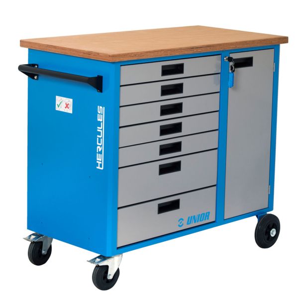 VOZIČEK ZA ORODJE UNIOR 1140 X 641 X 955MM 7 PRED ART. 940OH4