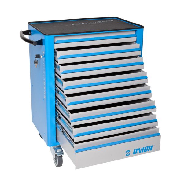 VOZIČEK ZA ORODJE UNIOR 800X440X923 MM 8 PREDALOV ART. 940EV6