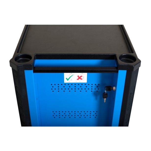 VOZIČEK ZA ORODJE UNIOR 801X524X931 MM 7 PREDALOV ART. 940PLUS3