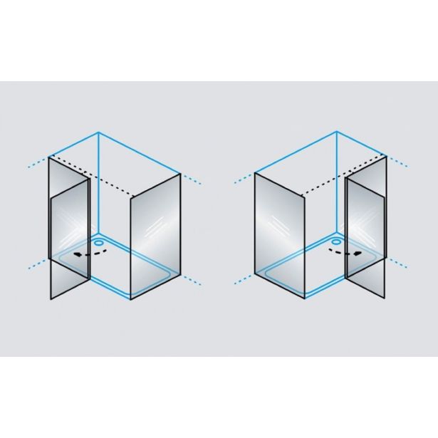 VRATA KOLPA SAN ANDROMEDA D 120-UNI SBR/1 CLEAN COAT