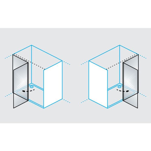 VRATA SAMOSTOJEČA KOLPA SAN N 90-L B/1 POLARIS ZA NIŠO