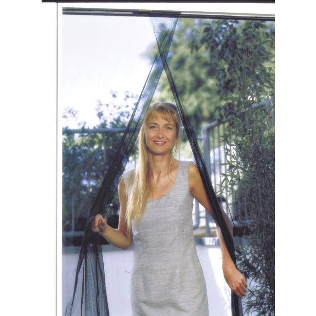 SCHELLENBERG ZAŠČITNA ZAVESA PROTI INSEKTOM ZA VRATA 140X240 CM ANTRACIT