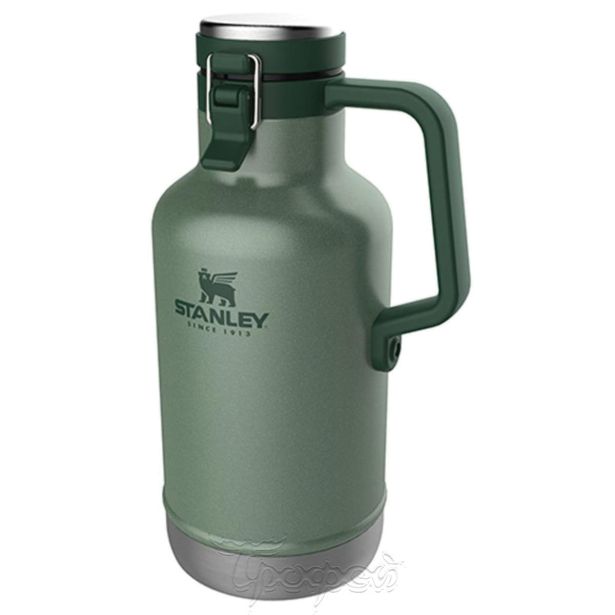 STANLEY THE EASY-POUR GROWLER 1.9L, HAMMERTONE ZELENA, VAKUUMSKO IZOLIRAN VRČ ZA PIVO