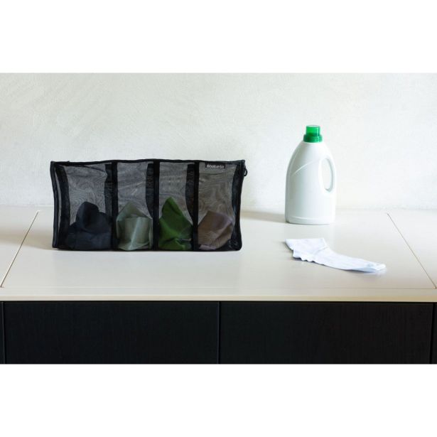 VREČA/DODATEK ZA TEKSTIL BRABANTIA VREČKA ZA PRANJE NOGAVIC ČRNA