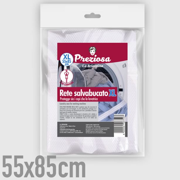 VREČA/DODATEK ZA TEKSTIL LA BRIANTINA MREŽA ZA PRANJE PERILA XL 85X55CM