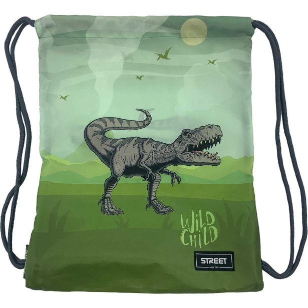 VREČKA ZA COPATE STREET DINOSAUR
