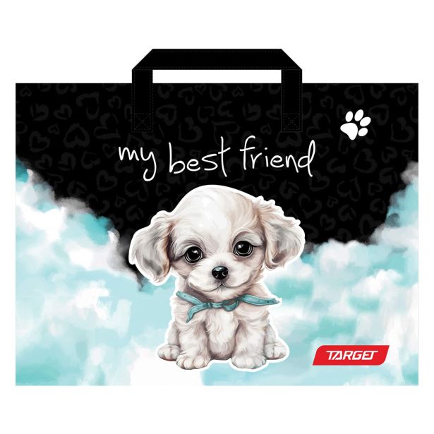 VREČKA ZA RISALNI BLOK TARGET PUPPY LOVE 28832