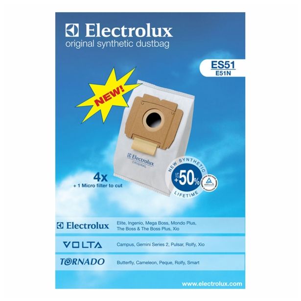 VREČKE ZA SESALNIK ELECTROLUX VREČA ES 51, XIO, MONDO