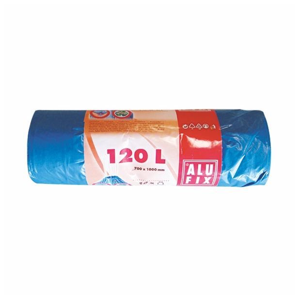 VREČKE ZA SMETI ALUFIX 120 L/10 Z VRVICO
