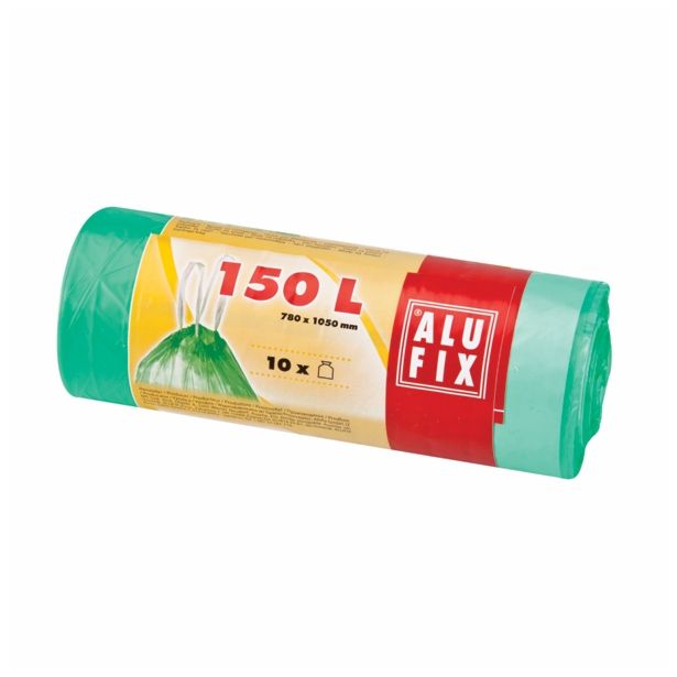 VREČKE ZA SMETI ALUFIX 150 L S TRAKOM 10/1