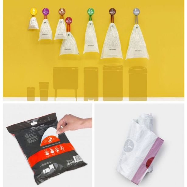 VREČKE ZA SMETI BRABANTIA PERFECT FIT J, 20-25 L