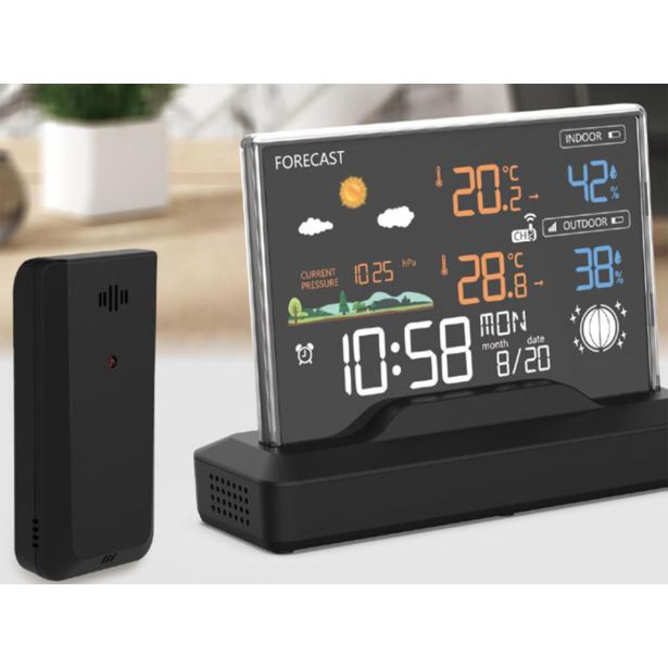 VREMENSKA POSTAJA MANTA MTO100B WINDY ČRNA