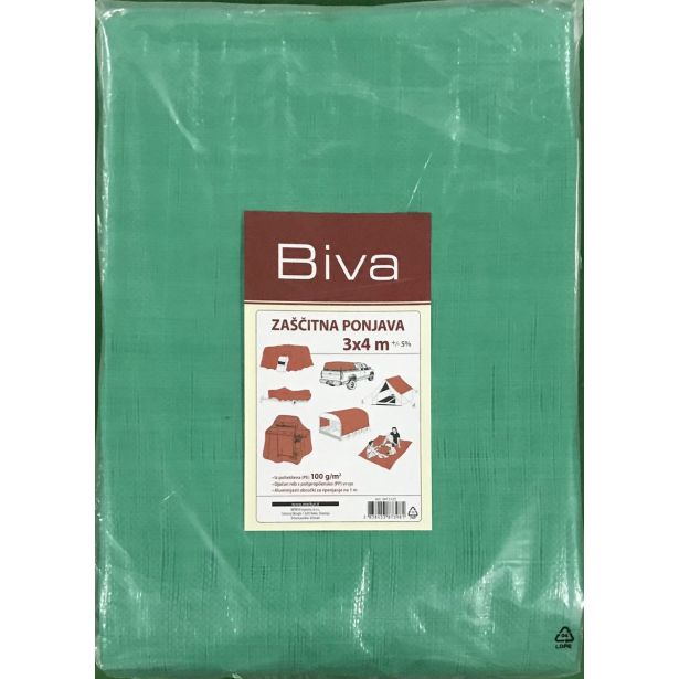 ZAŠČITNA PONJAVA BIVA ZAŠČITNA PONJAVA 3 X 4 M 100G/M2