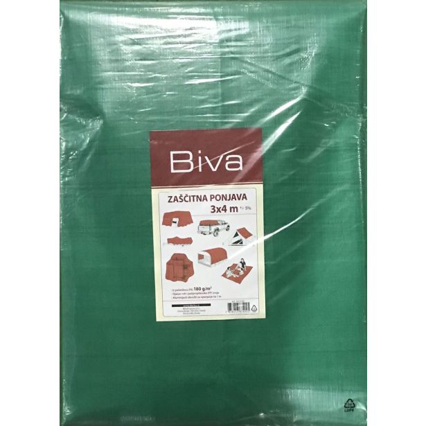 ZAŠČITNA PONJAVA BIVA ZAŠČITNA PONJAVA 3 X 4 M 180G/M2