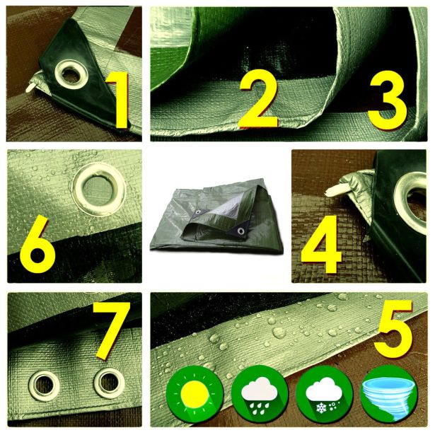 ZAŠČITNA PONJAVA EKSPAND 2X6 M 130 G/M2