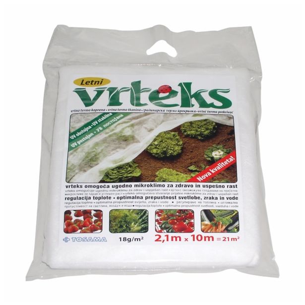 VRTNA KOPRENA TOSAMA VRTEKS LETNI 2.1X10M/10#