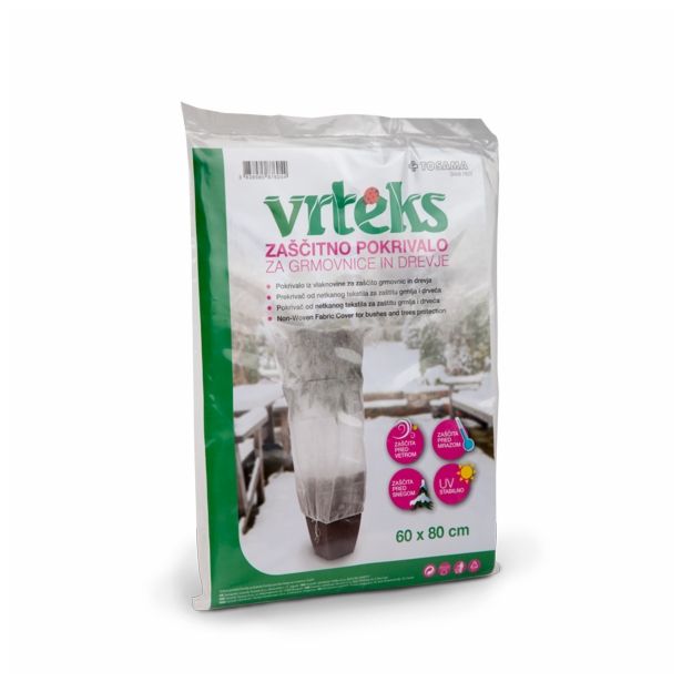 VRTNA KOPRENA TOSAMA VRTEKS POKRIVALO ZA DREVJE, GRMOVNICE 60X80CM