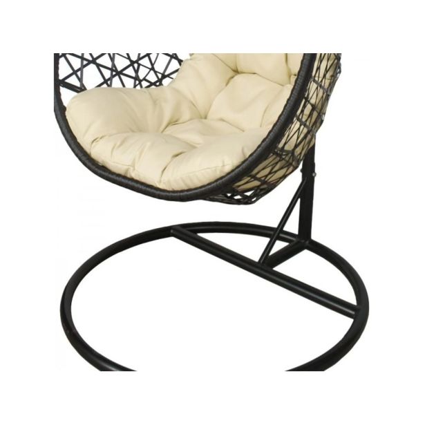 VRTNA GUGALNICA DENIS VISEČI STOL GUGALNICA Z BLAZINO 111 X 89 X 93 CM