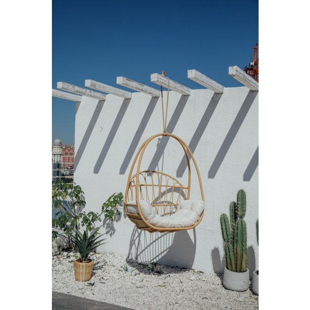 VRTNA GUGALNICA MQ VISEČI VRTNI STOL 86X60X116 CM