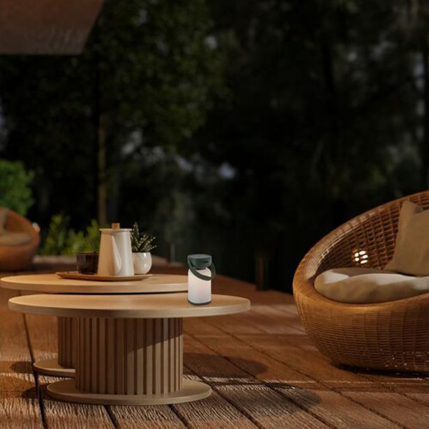 VRTNA LED SVETILKA RABALUX FUNES LED NAMIZNA 3W ZELENA IP44