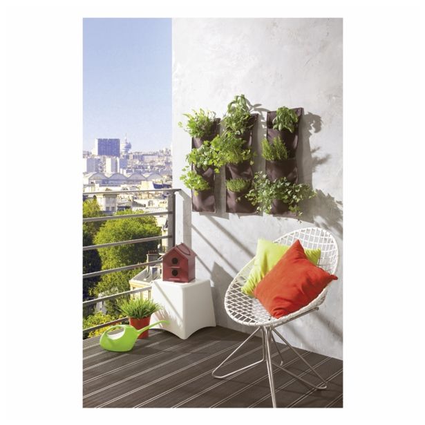 VRTNARSKI PRIPOMOČEK ROKO MINI VISEČI VRT 26X70CM 3 ŽEPKI