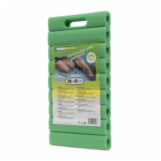 VRTNARSKI PRIPOMOČEK WINDHAGER BLAZINA ZA KOLENA ZELENA BASIC 20 X 41 CM
