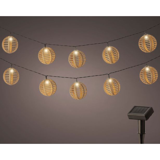 VRTNE LUČKE LUMINEO SOLARNA VRTNA LUČ NA NIZU,7.5X270 CM