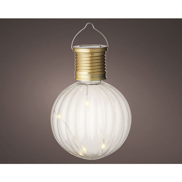 VRTNE LUČKE LUMINEO SOLARNA ŽARNICA 8X11 CM PVC, PROZORNA