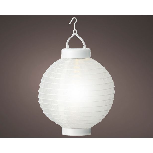 VRTNE LUČKE LUMINEO SOLARNE, LAMPIJON, BEL 20X23 CM, TOPLO BELA