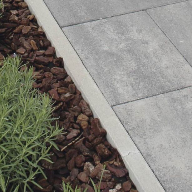 BETONSKI ROBNIK SEMMELROCK VRTNI RAVEN SIV 100/5, V20 CM