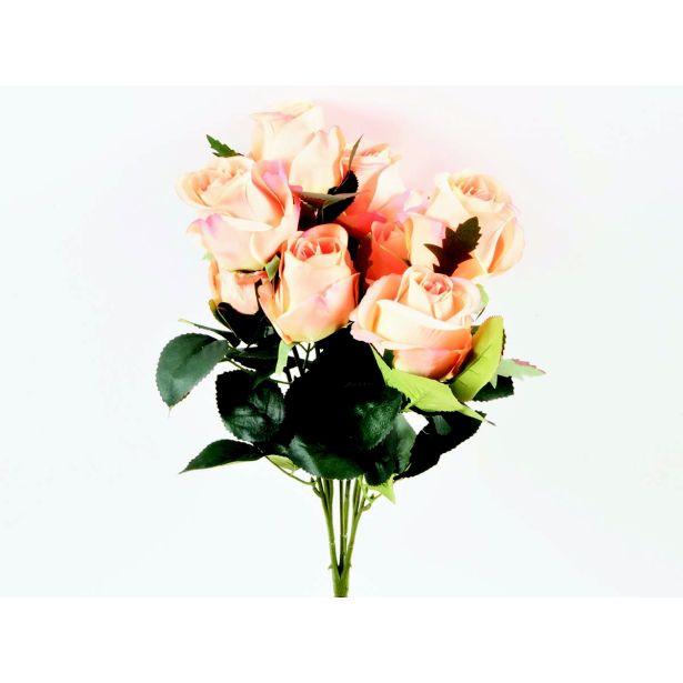 UMETNO CVETJE VRTNICA ŠOPEK X10 ORANŽEN